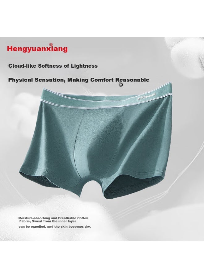 Men'S Underwear, Men'S Boxer Briefs, Mid-Rise Men'S Shorts, Four-Corner Underpants - Image 3