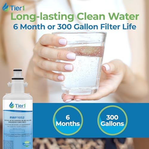 Tier1 ADQ36006101 Refrigerator Water & Air Filter Combo 3-pk | Replacement for LG LT700P, ADQ36006102, Kenmore 46-9690, 469690, ADQ36006101-S, RFC1200A, WSL-3, FML-3, LT120F, Fridge Filter - Image 5