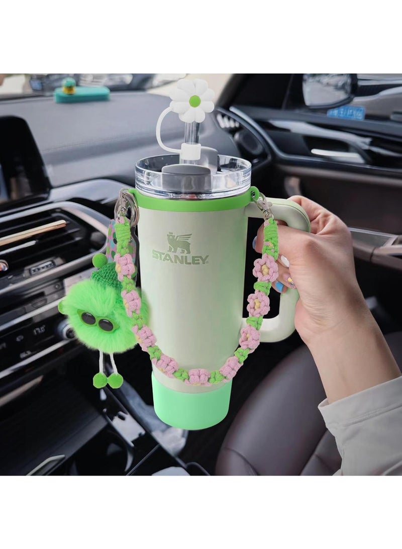 Y&D 6PCS Use for Stanley Cup Tumbler Accessories 40oz 30oz,Compatible with Stanley Cup Tumbler Water Bottle Handle Sling Strap for Carrying - Image 5