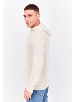 Men Hooded Knitted Long Sleeves Swaeater, Off White - pzsku/Z5AF55AA20DD0EAC5D29EZ/45/_/1738678709/76fc489b-bcc6-4068-ab74-082ff06f61ec