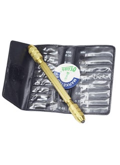 Oscar OSCAR PIN VICE Micro Mini Portable Tool Set Small Hand Drill (PINGTON) WITH 16Pcs Drill Bits 0.3-1.0 Mm For Mini Drilling Set  - Image 2