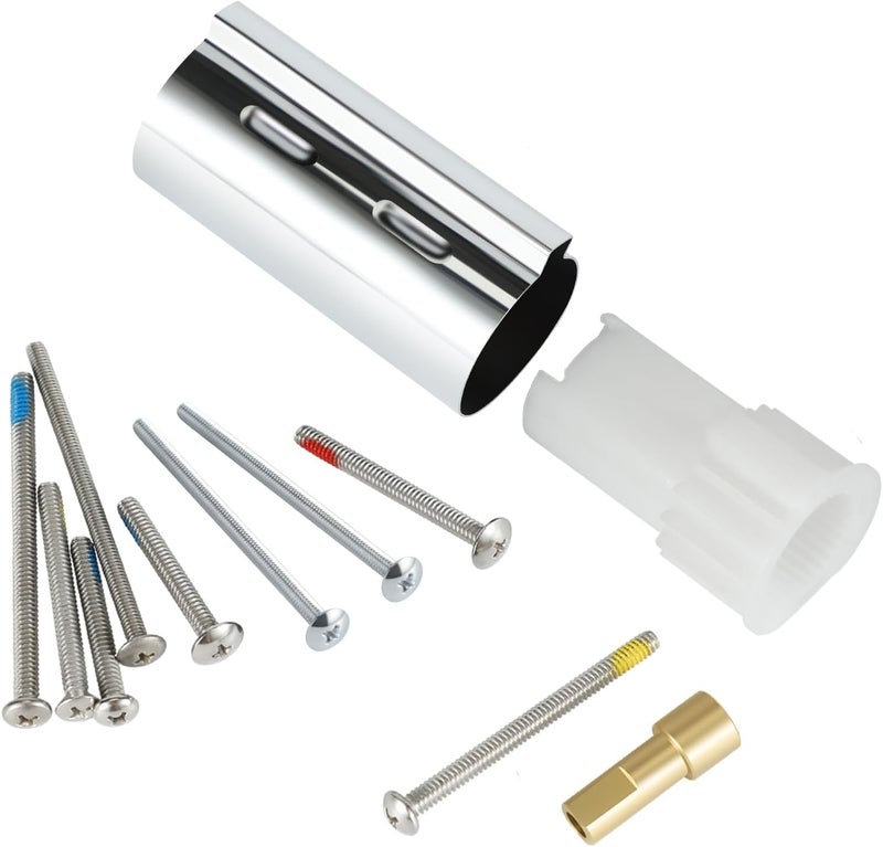 UCDETD 96945 Handle Extension Kit Replacement, Shower Valve Extension Kit Compatible with Moen Posi-Temp for Single Handle Tub and Shower Faucet, Chrome - Image 1