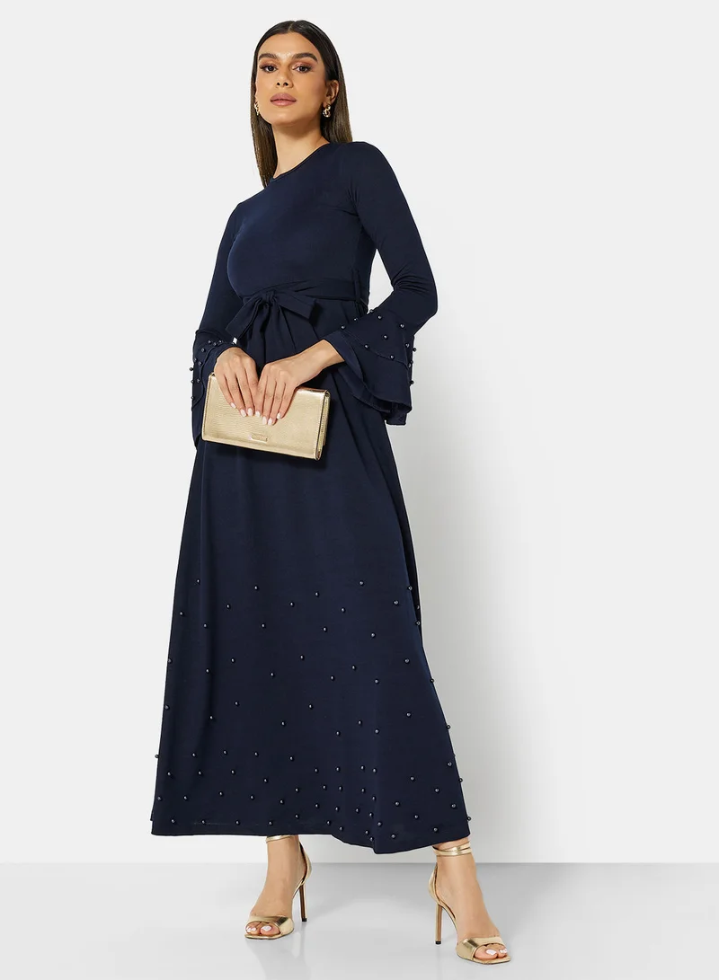 Modanisa Insirah Belted Dress
