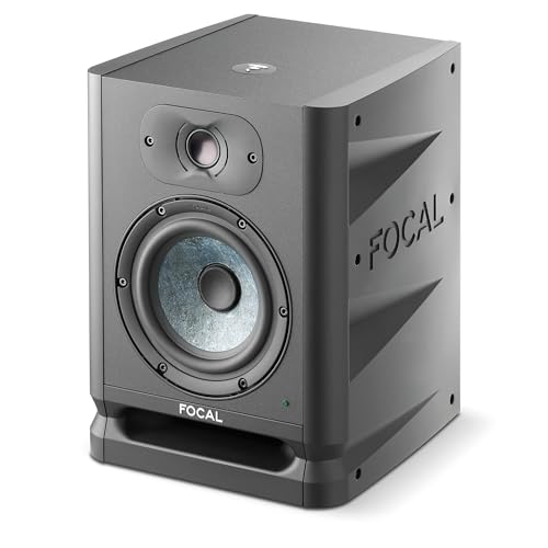 Focal Alpha 50 Evo – 5" Active 2-Way Studio Monitor, 60W RMS Bi-Amp, Slatefiber Woofer, 45Hz–22kHz, Neutral Nearfield Reference Speaker – Sold Individually - Image 1