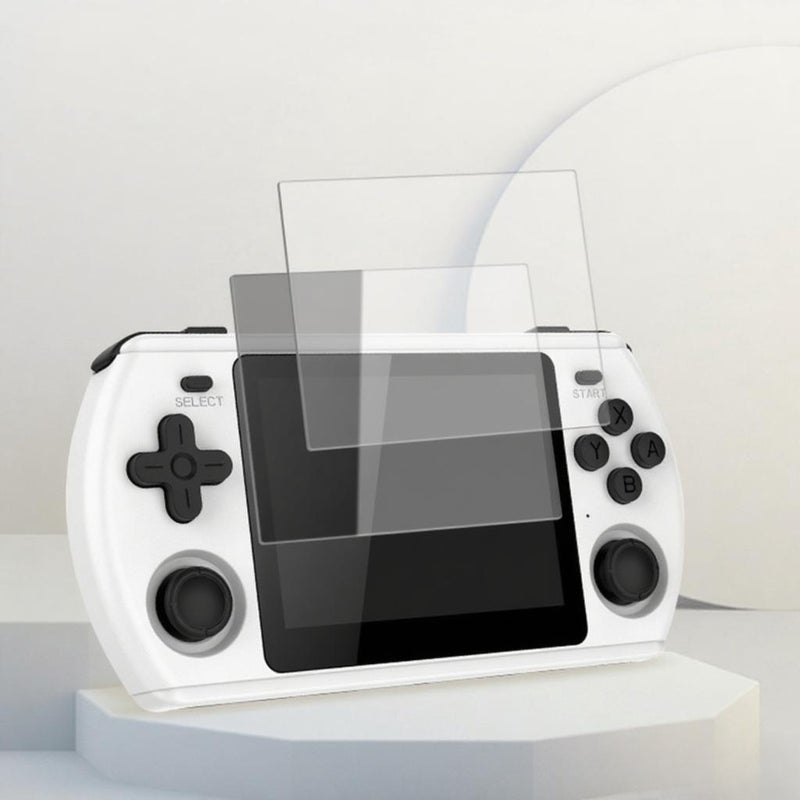 Portable RK2023 Handheld Game Console Open Source Game Player HD Video Output 3.5 Inch IPS Screen with Headphone Jack Single Player/Dual Player Gaming 16GB System Card & 64GB Game Storage Card - Image 3