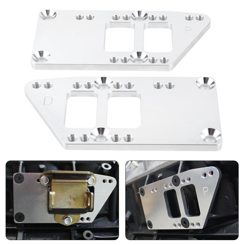 LS Swap Kit: CNC Machined 6061 Billet Aluminum - 4 Adjustable Positions Engine Conversion Kit for 1997-2013 LSX Style Engine Swap into 60's-70's Chevrolet Vehicles - Image 5