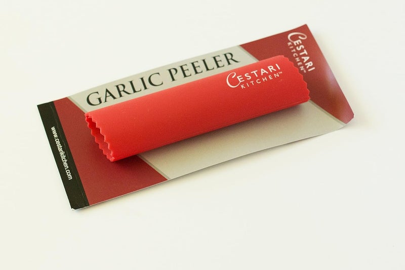 Cestari Silicone Garlic Peeler Roller Tube – Effortless Garlic Skin Remover for Home Cooks & Chefs – BPA-Free, Odor-Resistant, Dishwasher Safe Kitchen Tool – Fast, Mess-Free Prep – Red - Image 3