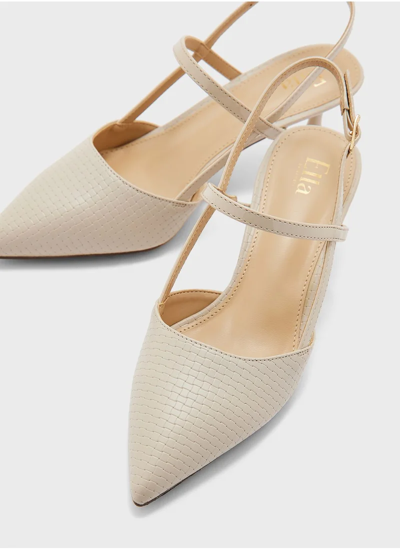 ELLA Slingback Pointed Pump