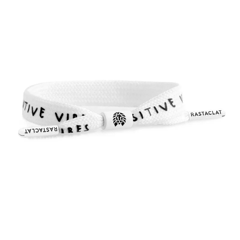 Rastaclat POSITIVE VIBES - WHITE LACE