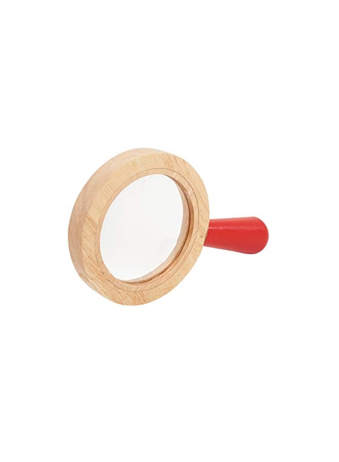 TickiT-72225 Wooden Hand Lens - Magnifying Lens for Toddlers & Children - Wooden Magnifier - Image 1