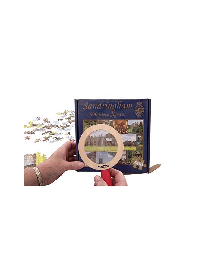TickiT-72225 Wooden Hand Lens - Magnifying Lens for Toddlers & Children - Wooden Magnifier - Image 2