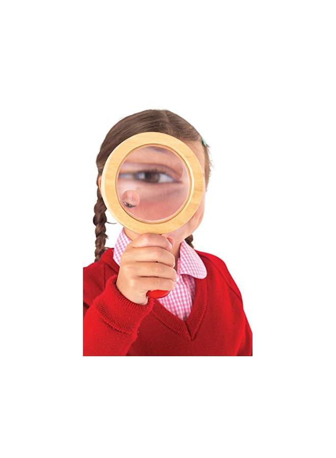 TickiT-72225 Wooden Hand Lens - Magnifying Lens for Toddlers & Children - Wooden Magnifier - Image 3
