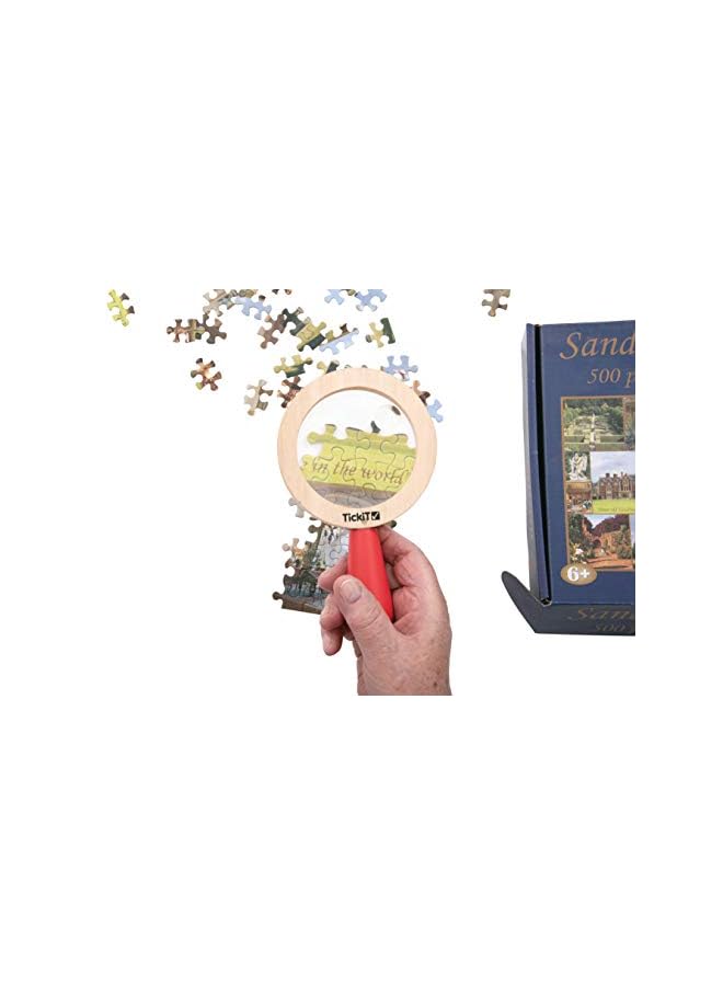 TickiT-72225 Wooden Hand Lens - Magnifying Lens for Toddlers & Children - Wooden Magnifier - Image 4