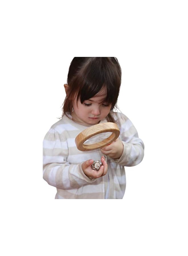 TickiT-72225 Wooden Hand Lens - Magnifying Lens for Toddlers & Children - Wooden Magnifier - Image 5