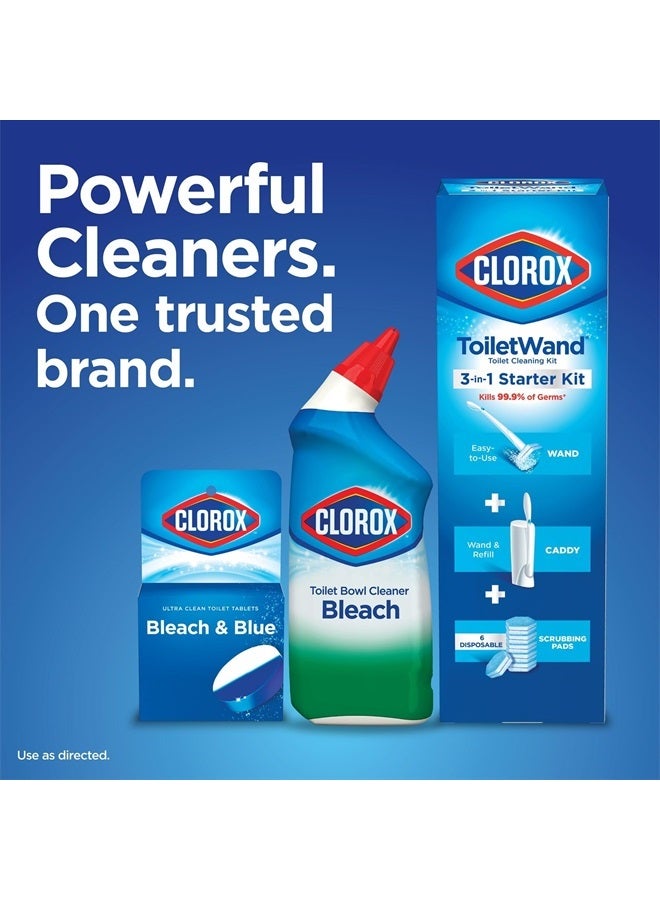 Clorox عبوات إعادة تعبئة تطهير ToiletWand، رؤوس عصا للاستخدام مرة واحدة - 30 قطعة (قد تختلف العبوة) - Image 5