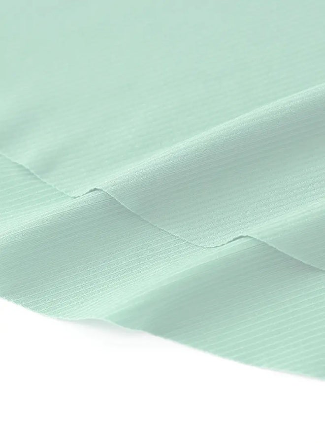 Men’s Ultra-Thin Athletic Shorts – Ice Silky Fiber High-Stretch Breathable Training Shorts, Slim-Fit Solid Color Activewear for Gym, Casual  Home - Green Boxer Briefs - Image 5