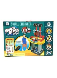 Generic 38-Piece Workshop With Travel Trolley Playset 