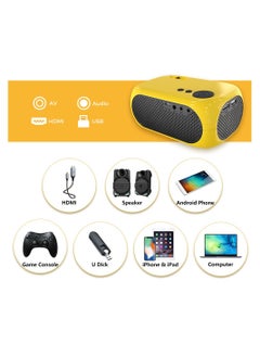 AROAQ Mini Projector Full HD 1080P Movie Projector Portable LED Projector Home Theatre Cinema  - Image 3