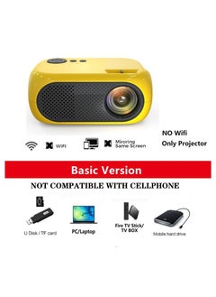 AROAQ Mini Projector Full HD 1080P Movie Projector Portable LED Projector Home Theatre Cinema  - Image 1