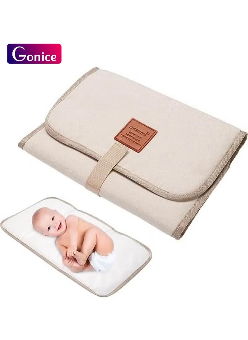 Gonice Travel baby foldable portable shifter | Neonatal diaper waterproof pad, toddler portable shifter, durable bed sheets  - Image 1