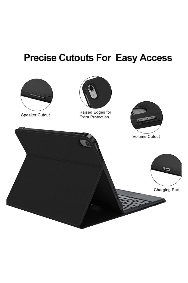 حافظة كيبورد لايباد مع ماوس، بحروف عربية و انجلزية، لجهاز ايباد الجيل العاشر 10.9انش 2022/الجيل الحادي عشر 11انش 2025 A16 - Image 4