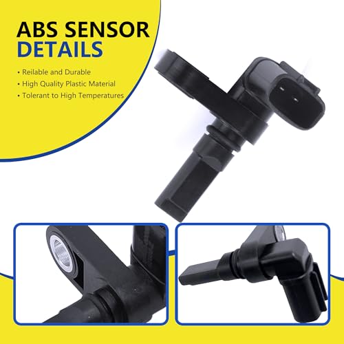 Oaklete Set of 4 ABS Wheel Speed Sensor 89542-04020 Front & Rear Left & Right Fit for Toyota Tacoma 2005-2022, 4Runner 2003-2022, FJ Cruiser 2007-2014, Land Cruiser 2008-2020, Lexus GX460 GX470 LX570 LX600 - Image 5