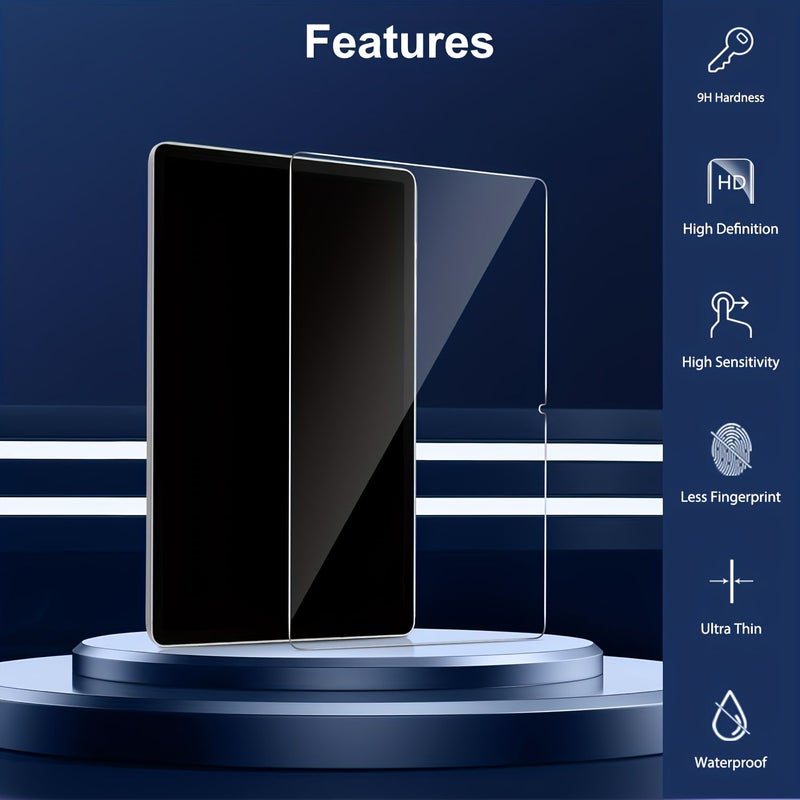 2 Pack Tempered Glass Screen Protector Compatible with Samsung Galaxy Tab S10 Lite 10.9 Inch 2025 - Image 1