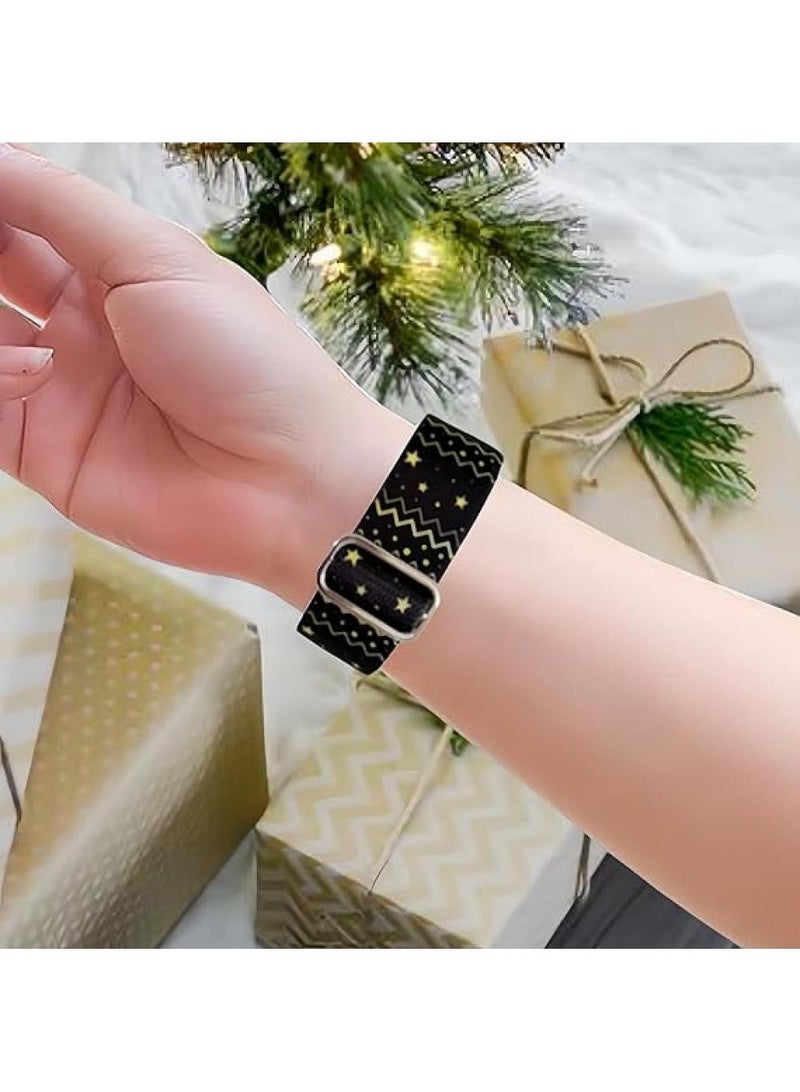 Y&D Applies To Iphone Watch 38/40/41mm Woven Nylon Plain Painted Strap  - Image 4