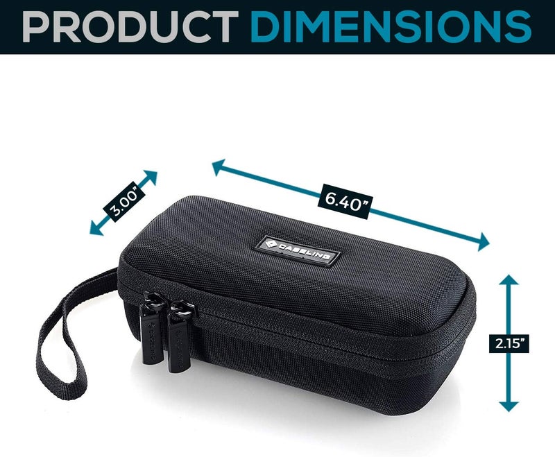 Caseling Hard CASE fits TASCAM DR-05X / DR-05 (Version 2/1) Portable Digital Recorder. - Includes Mesh Pocket for Accessories - Image 2