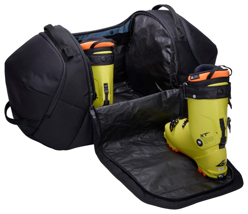 Thule RoundTrip 80L Duffel - Storage compartments to organize and protect gear - Boot bag for ski and snowboard travel - Soft pocket for goggles and helmet - Dry bag included - Image 3