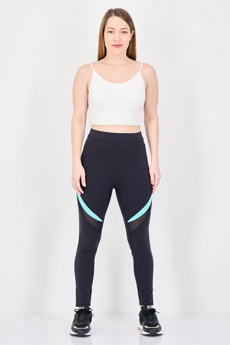 Reebok Women Sportswear Fit Training Leggings, Black - Image 4