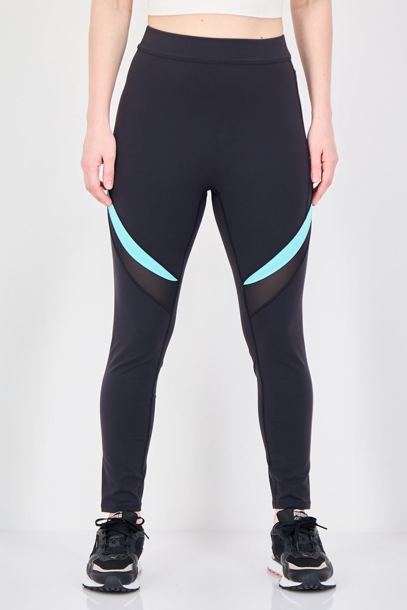 Reebok Women Sportswear Fit Training Leggings, Black - Image 1