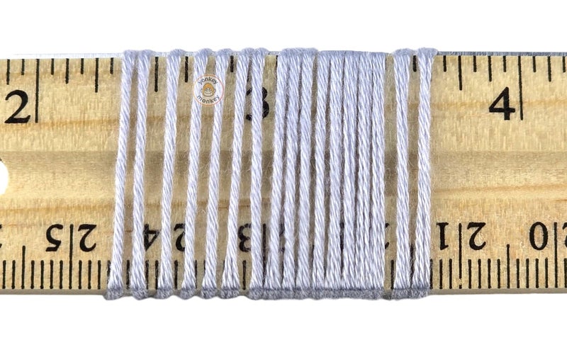 Yonkey Monkey 10-Pack of Yonkey Monkey 500 Grams Yarn - 70% Rayon derived from Bamboo, 30% Cotton - Imported - White Gray 9006 - Image 4