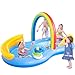 LUKBERA Inflatable Swimming Pool with Water Slide Inflatable Play Center with Spray Water Toss Ring Ball for Outdoor Backyard Garden Water Park - Image 2