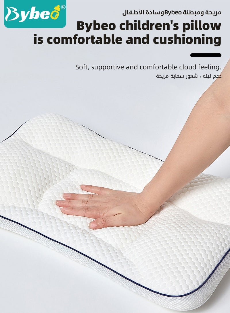 Bybeo Baby Nursing Sleeping Pillow, Toddler Pillow for Sleeping, Kids Spine Protection Pillows, Soft Infant Pillows for Sleeping for Boys and Girls, Ergonomic Design, Especially for Child Aged 1 to 3 Years - Image 4