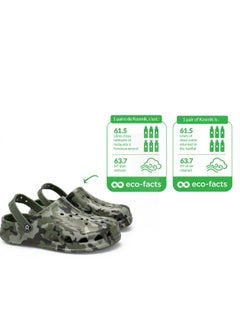 KOSMIK Kosmik Unisex Clogs, Camouflage, Sustainable, Eco-Friendly, Waterproof, Lightweight, Easy-to-Clean Footwear  - Image 5