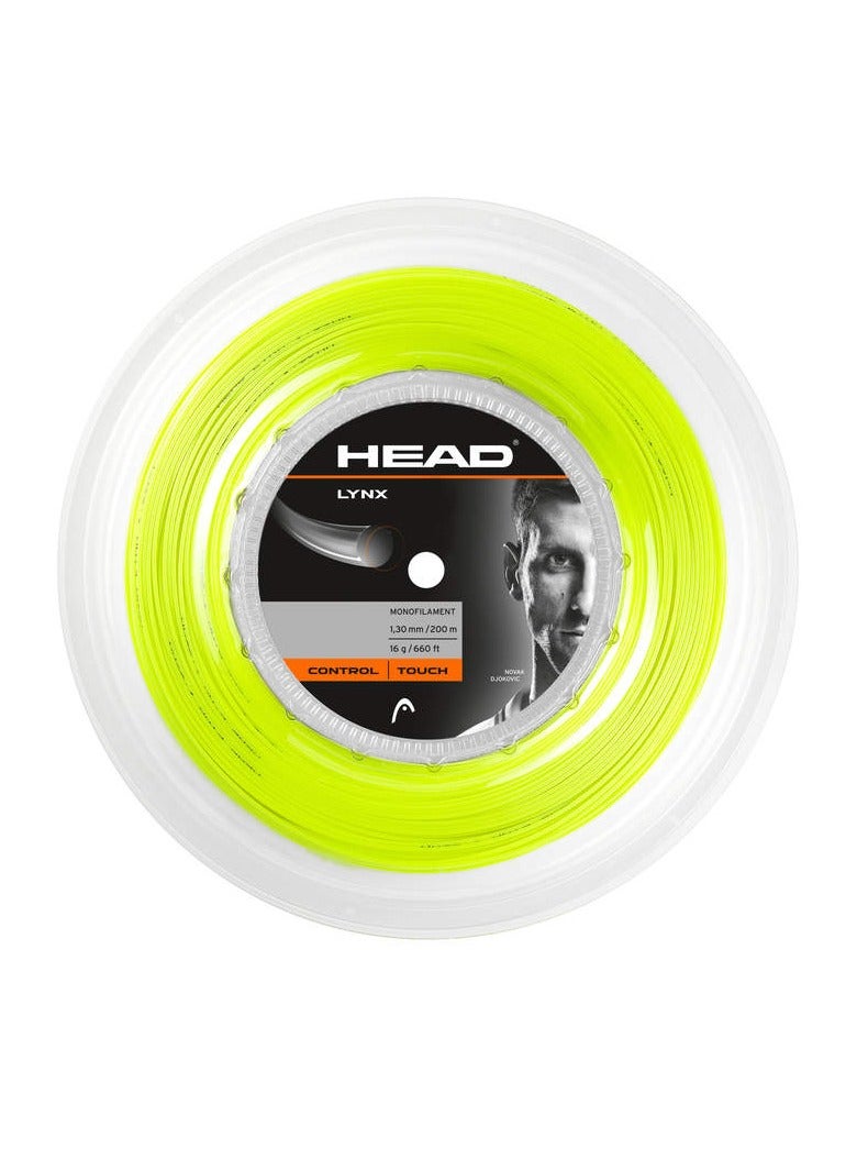 HEAD Lynx Tennis String - Provides lively touch and control to your aggressive game, 1.30 mm - 16 gauge - Image 1