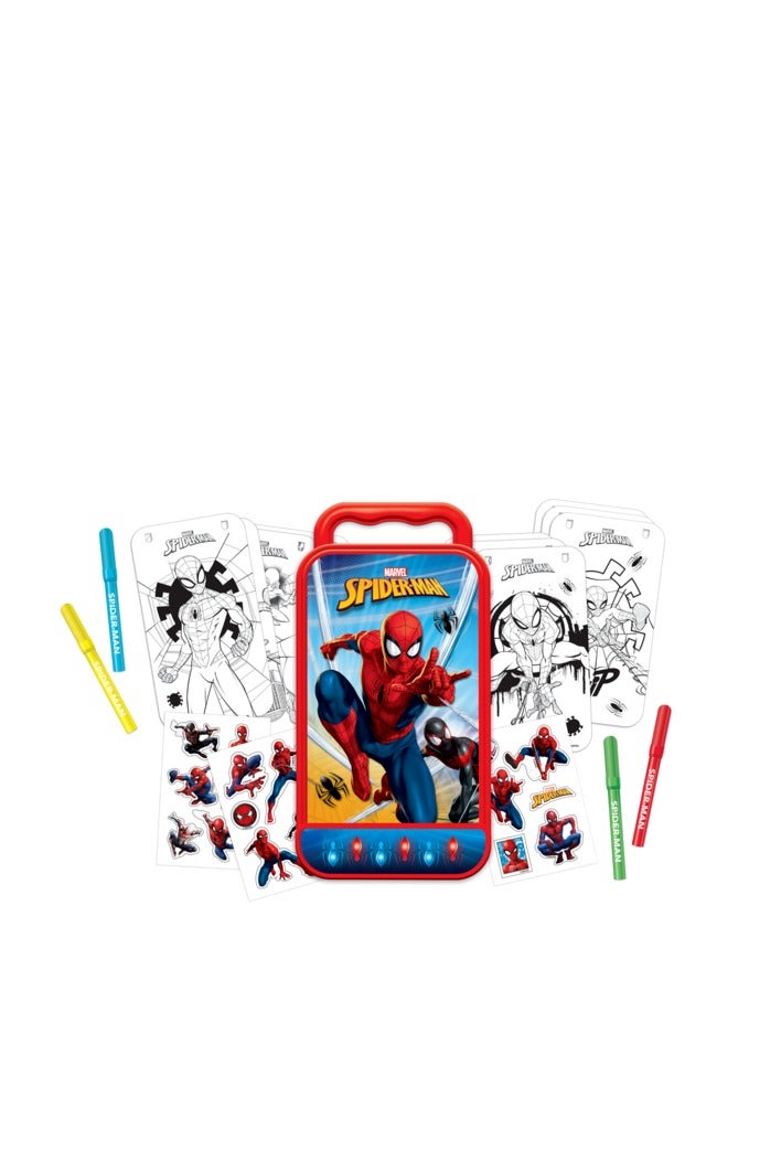 MARVEL First Kid Marvel Spiderman Fun On The Go Kids Activity Set Multicolor FK-SP-2113