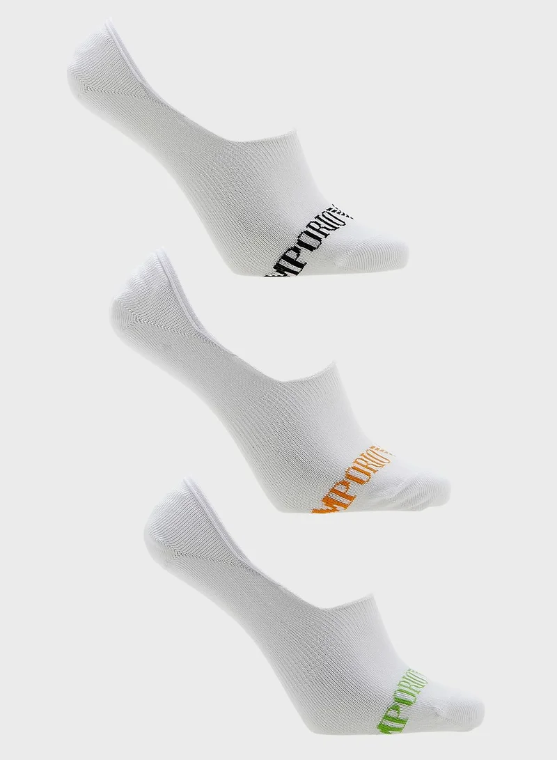 EMPORIO ARMANI 3-Pack Of Socks