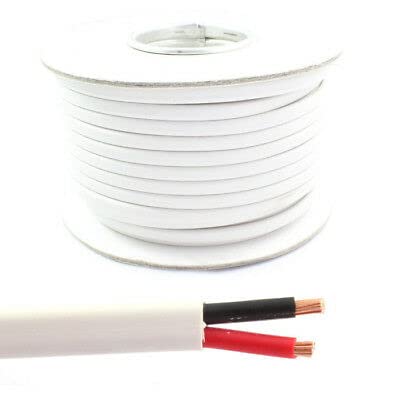 Glopro Store GloproStore PVC copper wire 2 core 1mm White electrical extension wire (25 feet, white) - Image 2