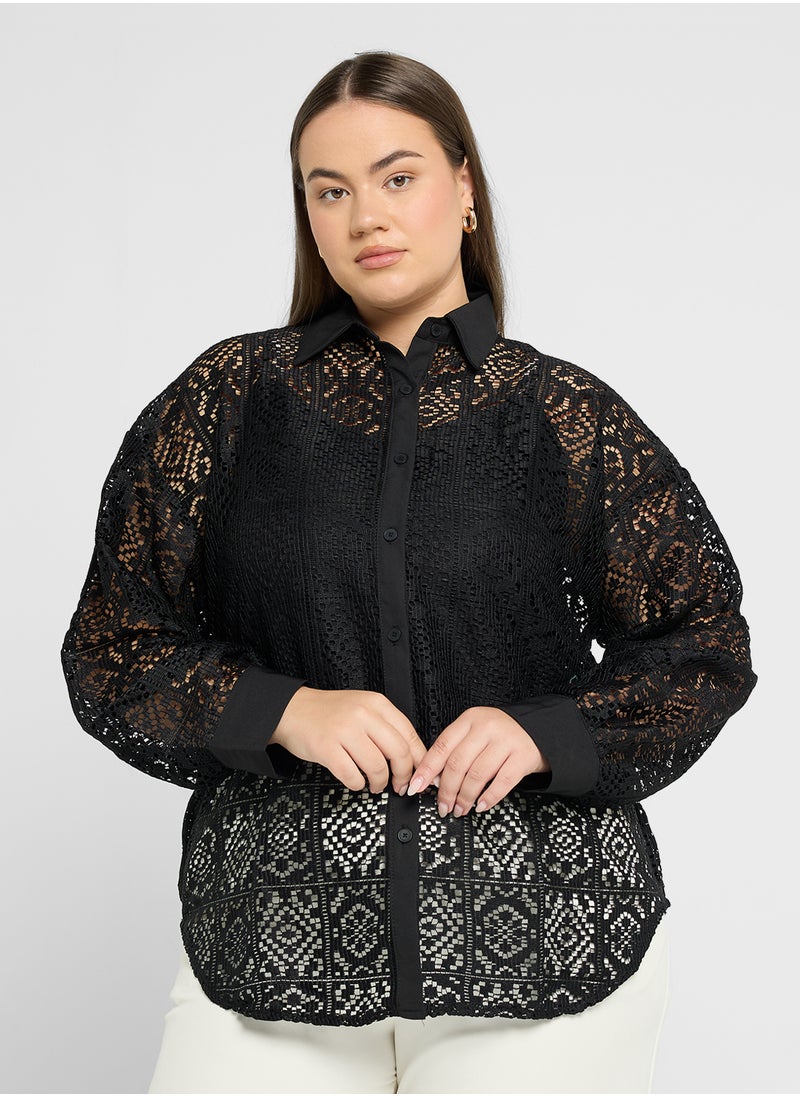 Lace Button Down Shirt - pzsku/Z5AF7B487DDB3D839E818Z/45/_/1742328294/51671483-24c3-499d-b7bd-2d489525fd07