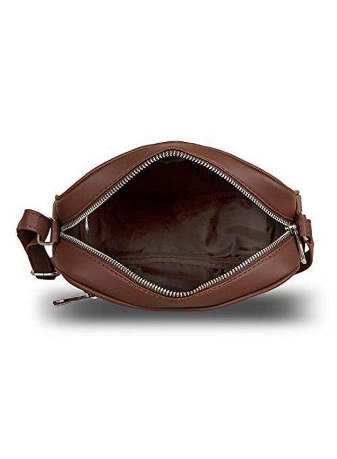 ZOUK حقيبة زوك السلينج | حقائب كروس بودي للنساء | حقائب يد نسائية | أنيقة | حقيبة مسائية من جلد نباتي | للاستخدام في السفر والمكتب | محفظة ومحفظة نقود | طباعة كولكاتا نوفو - Image 5