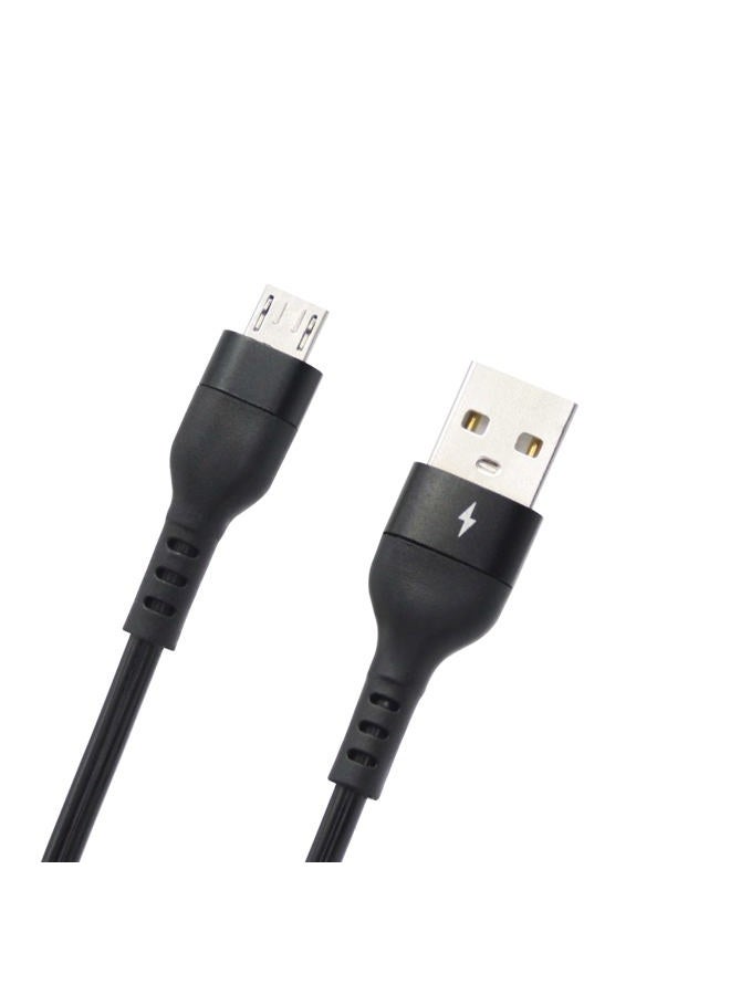 Maixbomr Micro USB Expansion Spring Cable 1 to 2FT,Spiral USB A Male to Micro USB Male Charging and Data Transfer Spring Cord,for Smart Phone, Tablet,and Other with Micro USB Port Devices - Image 1