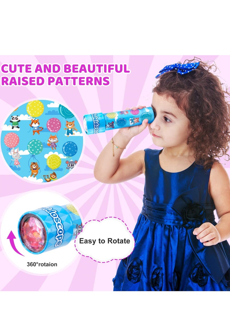 Mordely Classic Tin Kaleidoscope, Kaleidoscope for Kids, Kaleidoscope Toy with Metal Body, Retro Toys Educational Toys Purple Kaleidoscope with 3D Pattern, Birthday Party Gift for Boys and Girls - Image 4