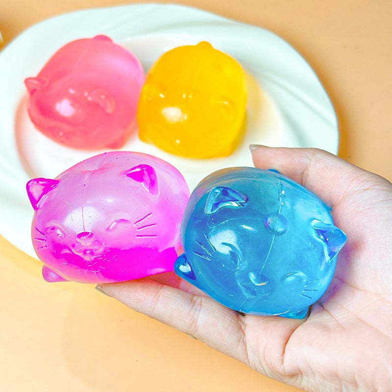 Needoh'S Same High-Looking Crystal Kitten Maltose Pinch Decompression Toy To Vent And Decompress - Image 3