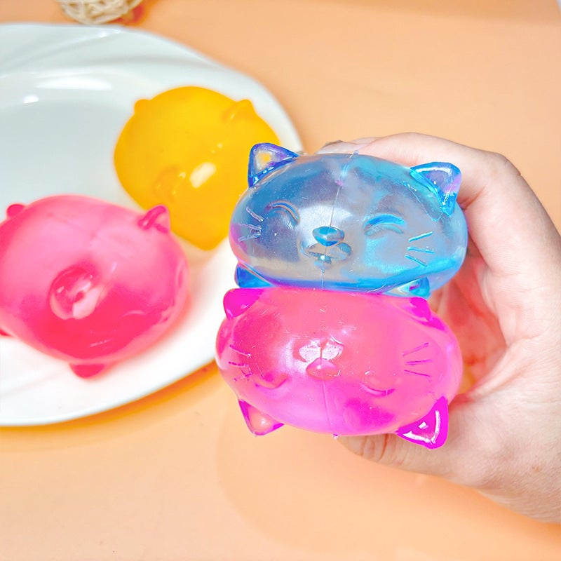 Needoh'S Same High-Looking Crystal Kitten Maltose Pinch Decompression Toy To Vent And Decompress - Image 5