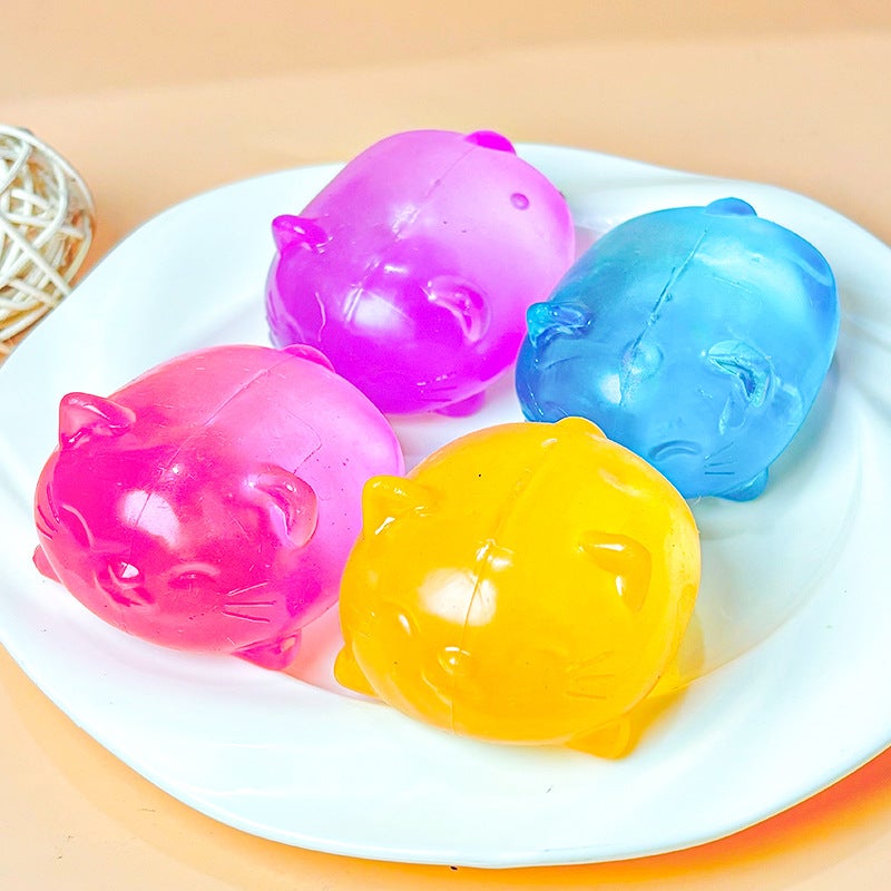 Needoh'S Same High-Looking Crystal Kitten Maltose Pinch Decompression Toy To Vent And Decompress - Image 2