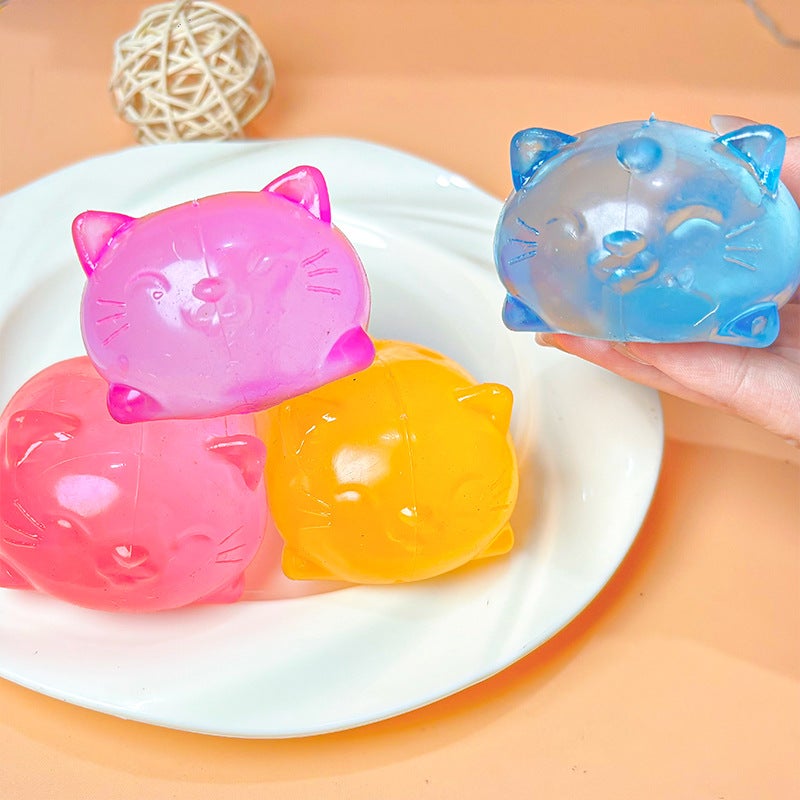 Needoh'S Same High-Looking Crystal Kitten Maltose Pinch Decompression Toy To Vent And Decompress - Image 4