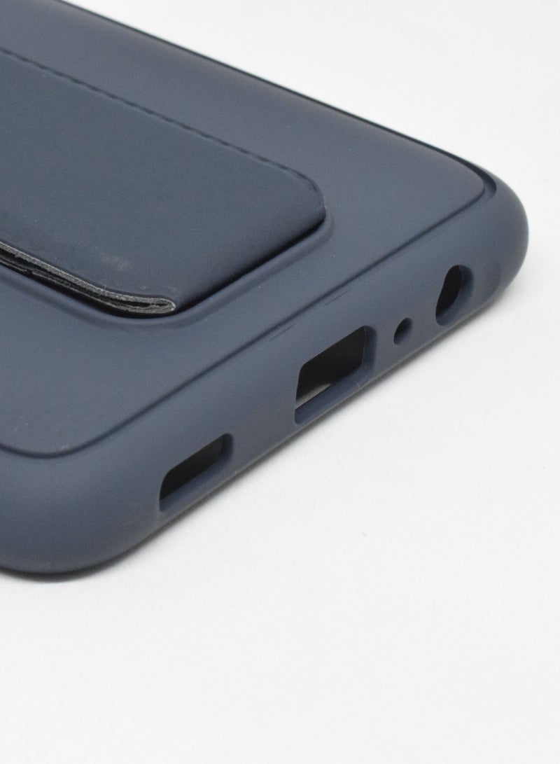 BORTONY Premium Silicone Hand Strap Grip,Car Mount Kickstand And Finger Grip Case Cover For Samsung Galaxy A03s - Image 3