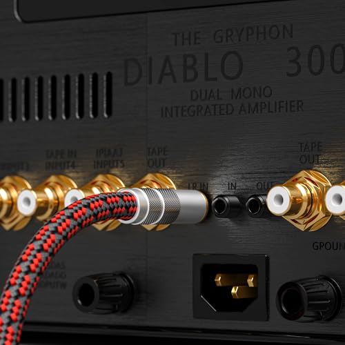 Primeda 3.5mm Aux Cord 3.2ft/1m,Audiophile Stereo Audio Cable Braided Gold-Plated Unbreakable for Laptop Tablets,Headphones, Smartphones,Cars,MP3 Players - Image 3